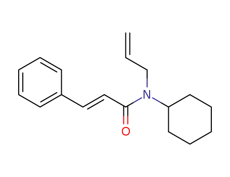 N-Allyl-N-cyclohexyl-zimtsaeureamid