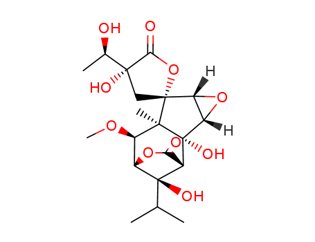 Spiro[furan-2(5H),7'-[2,5]methano[7H]oxireno[3,4]cyclopent[1,2-d]oxepin]-3',5(2'H)-dione,octahydro-1'b,4,8'-trihydroxy-4-[(1R)-1-hydroxyethyl]-6'-methoxy-6'a-methyl-8'-(1-methylethyl)-,(1'aS,1'bR,2S,2
