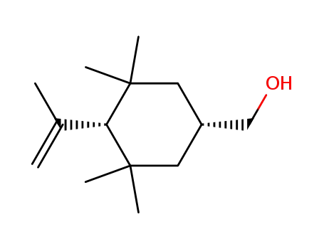 cis-1-hydroxymethyl-3,3,5,5-tetramethyl-4-(1-methylethenyl)cyclohexane