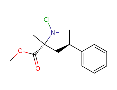 (2RS,4RS)-2-(chloroamino)-2-methyl-4-phenylpentanoate
