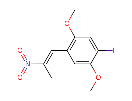 Benzene, 1-iodo-2,5-dimethoxy-4-(2-nitro-1-propenyl)-