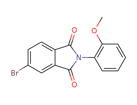 1H-Isoindole-1,3(2H)-dione, 5-bromo-2-(2-methoxyphenyl)-