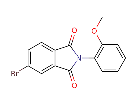 Molecular Structure of 82104-70-9 (1H-Isoindole-1,3(2H)-dione, 5-bromo-2-(2-methoxyphenyl)-)