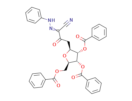 2-(phenyldiazo)-4-(2,3,5-tri-O-benzoyl-β-D-ribofuranosyl)acetoacetonitrile