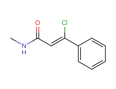 N-Methyl-3-chloro-3-phenylpropenoylamide