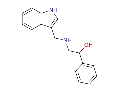 Benzenemethanol, a-[[(1H-indol-3-ylmethyl)amino]methyl]-