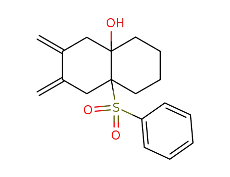8a-Benzenesulfonyl-2,3-dimethylene-octahydro-naphthalen-4a-ol