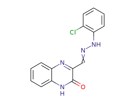 3-Formyl-2-oxo-1,2-dihydroquinoxaline o-Chlorophenylhydrazone