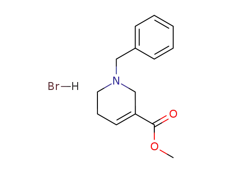 1-benzyl-1,2,5,6-tetrahydro-pyridine-3-carboxylic acid methyl ester; hydrobromide