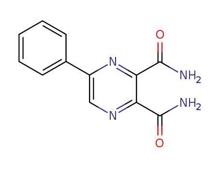 5-Phenyl-pyrazine-2,3-dicarboxylic acid diamide