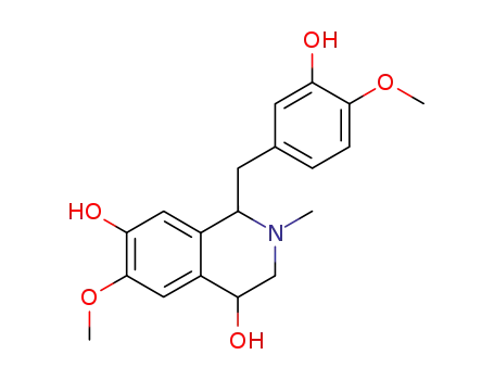 1-(3-Hydroxy-4-methoxy-benzyl)-6-methoxy-2-methyl-1,2,3,4-tetrahydro-isoquinoline-4,7-diol