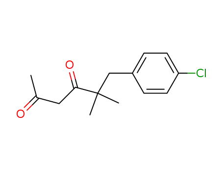6-(4-chlorophenyl)-5,5-dimethyl-2,4-hexandione