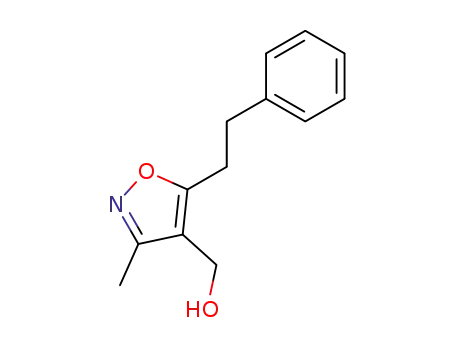 (3-Methyl-5-phenethyl-isoxazol-4-yl)-methanol