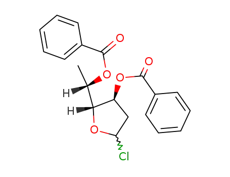 3,5-di-O-benzoyl-2,6-dideoxy-L-lyxo-hexofuranosil chloride