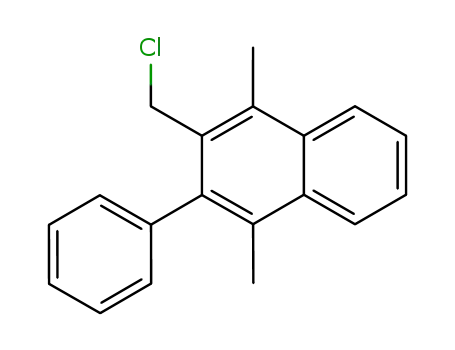 2-Chloromethyl-1,4-dimethyl-3-phenyl-naphthalene