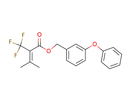 3-Methyl-2-trifluoromethyl-but-2-enoic acid 3-phenoxy-benzyl ester