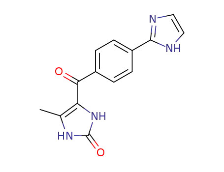 4-[4-(1H-Imidazol-2-yl)-benzoyl]-5-methyl-1,3-dihydro-imidazol-2-one