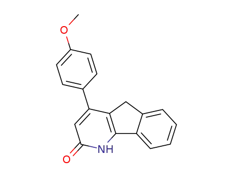 4-(4-methoxyphenyl)<5H>indeno<1,2-b>pyridine-2(1H)-one