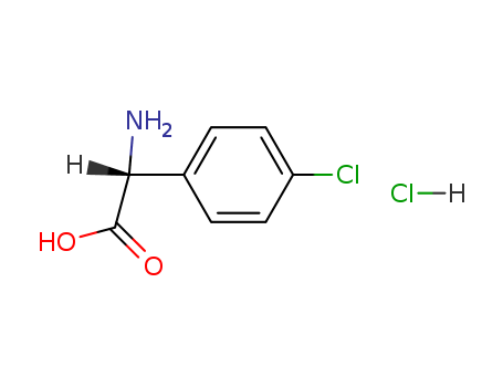 Benzeneacetic acid, a-amino-4-chloro-, hydrochloride, (R)-