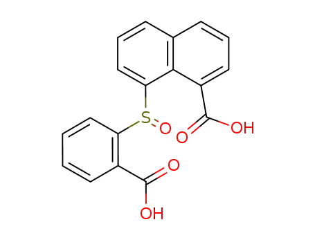 1-Naphthalenecarboxylic acid, 8-[(2-carboxyphenyl)sulfinyl]-
