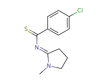 4-Chloro-N-[1-methyl-pyrrolidin-(2E)-ylidene]-thiobenzamide