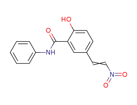Molecular Structure of 98478-01-4 (Benzamide, 2-hydroxy-5-(2-nitroethenyl)-N-phenyl-)