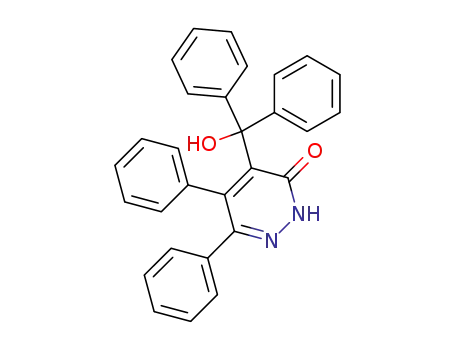 5,6-diphenyl-4-(1,1-diphenyl-1-hydroxymethyl)-2,3-dihydropyridazin-3-one