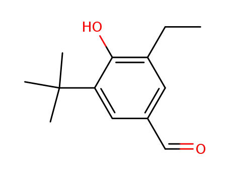 3-tert-butyl-5-ethyl-4-hydroxybenzaldehyde