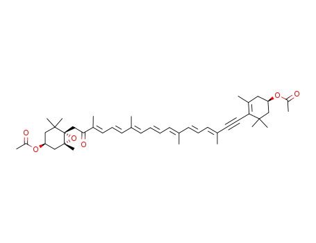 (3S,5,6S,3'R)-5,6-epoxy-3,3'-dihydroxy-7',8'-didehydro-5,6,7,8-tetrahydro-β,β-caroten-8-one-3,3'-diacetate