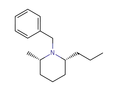 (2S,6R)-1-Benzyl-2-methyl-6-propyl-piperidine