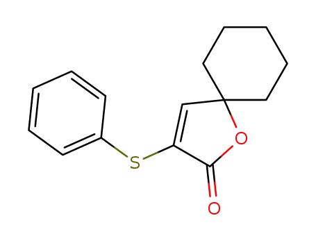3-Phenylsulfanyl-1-oxa-spiro[4.5]dec-3-en-2-one