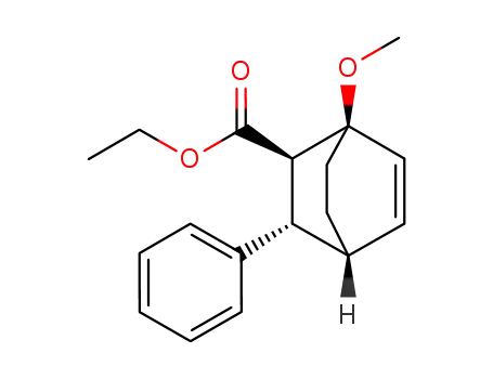 Ethyl (1RS,2RS,3SR,4RS)-1-methoxy-3-phenylbicyclo<2.2.2>oct-5-ene-2-carboxylate