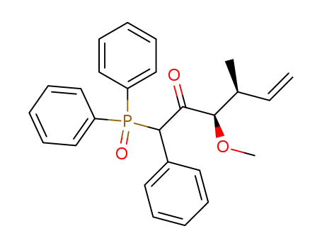 5-Hexen-2-one, 1-(diphenylphosphinyl)-3-methoxy-4-methyl-1-phenyl-
