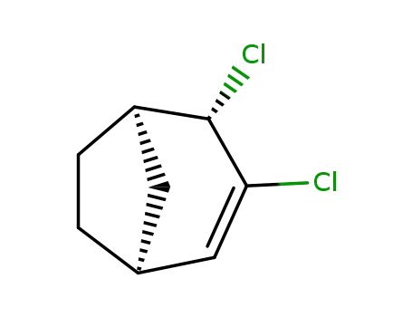 Molecular Structure of 2394-47-0 (Bicyclo[3.2.1]oct-2-ene, 3,4-dichloro-, (1R,4R,5S)-rel-)