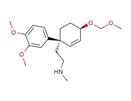 N-<2-<(1R,4R)-1-(3,4-Dimethoxyphenyl)-4-(methoxymethoxy)cyclohex-2-enyl>>ethyl-N-methylamine