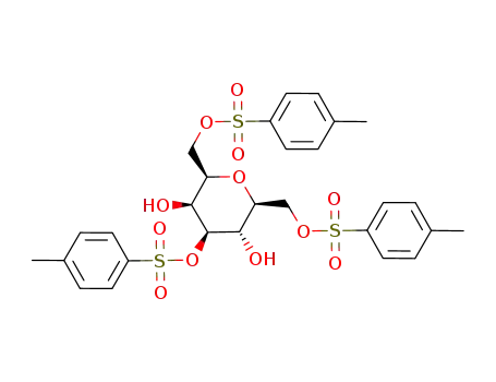 L-glycero-L-galacto-Heptitol, 2,6-anhydro-, 1,4,7-tris(4-methylbenzenesulfonate)