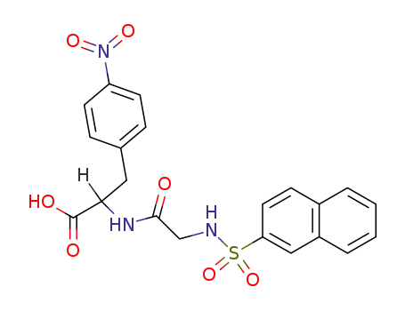 N<sub>α</sub>-(2-Naphthylsulfonylglycyl)-4-amino-phenylalanin