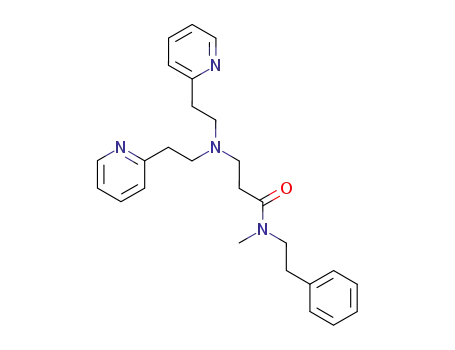 3-[Bis-(2-pyridin-2-yl-ethyl)-amino]-N-methyl-N-phenethyl-propionamide