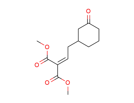 2-[2-(3-Oxo-cyclohexyl)-ethylidene]-malonic acid dimethyl ester