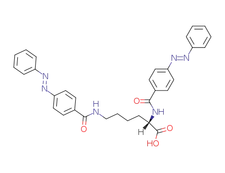 trans-bis<p-(phenylazo)benzoyl>-L-lysine