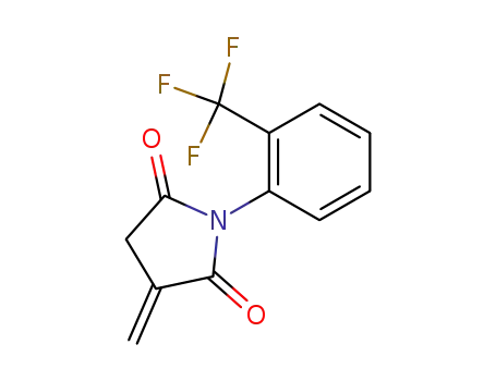 2,5-Pyrrolidinedione, 3-methylene-1-[2-(trifluoromethyl)phenyl]-