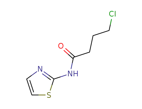 Molecular Structure of 37762-99-5 (4-chloro-N-(1,3-thiazol-2-yl)butanamide)