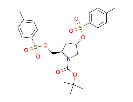 N-(tert-Butoxycarbonyl)-4-hydroxy-D-prolinol Di-p-toluenesulfonate