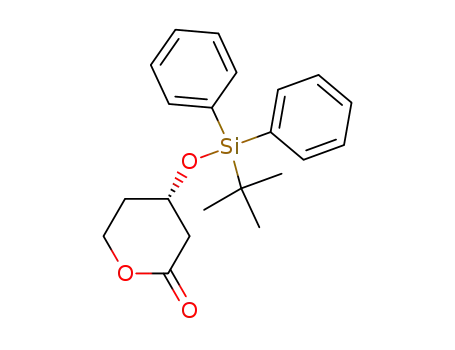 2H-Pyran-2-one, 4-[[(1,1-dimethylethyl)diphenylsilyl]oxy]tetrahydro-, (S)-