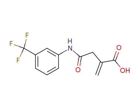 2-Methylidene-4-oxo-4-[3-(trifluoromethyl)anilino]butanoic acid