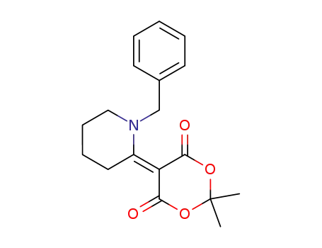 5-(1-benzyl-2-piperidylidene)-2,2-dimethyl-1,3-dioxane-4,6-dione