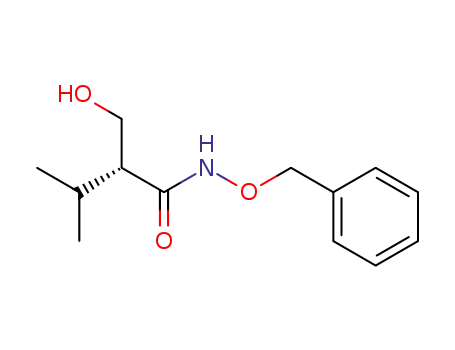 (R)-N-Benzyloxy-2-hydroxymethyl-3-methyl-butyramide