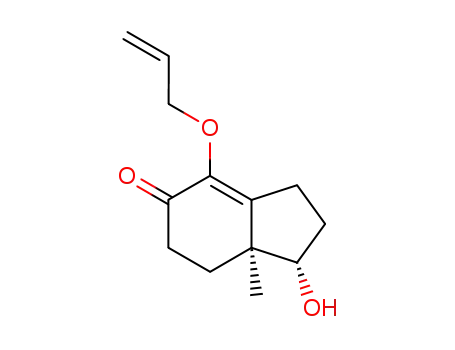 2-(allyloxy)-7β-hydroxy-6β-methylbicyclo<4.3.0>non-1-en-3-one