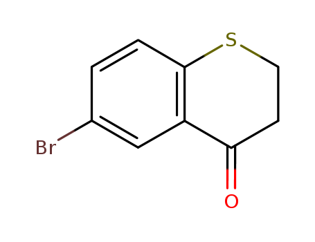 4H-1-Benzothiopyran-4-one, 6-bromo-2,3-dihydro-