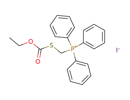 S-(triphenylphosphonio)methyl O-ethyl thiocarbonate iodide